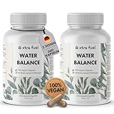 Water Balance Komplex - 360 vegane Entwässerungstabletten hochdosiert für...