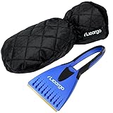LICARGO Eiskratzer mit Handschuh - warmer & wasserfester Handschuh,...
