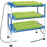 Hydroponics Growing System mit 108 Pflanzenplätzen 3 Schicht,Hydroponische...