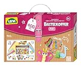 Lena Bastelkoffer mit 400 Teilen, Bastelset bestehend aus Papier,...