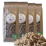 Hafer-Dinkel Fusilli 4x 500g, Nudeln, Vegan, Trockene Pasta 'al bronzo' vom...