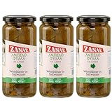 Zanae Weinblätter in Salzwasser natur 3x 430g Glas | Spezialität aus...