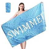 Gelanty Strandtuch Mikrofaser Handtuch, Strandhandtuch 160x80cm Groß...