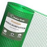 HaGa Maulwurfgitter 0,6m x 5m aus Kunststoff in grün zum Maulwurf...