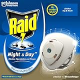 Raid Night & Day Elektrischer Mückenschutz, Insektenstecker für Fliegen,...