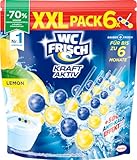 WC FRISCH Kraft Aktiv Duftspüler Lemon 6x50g