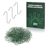 Nordstern Weihnachtsbaumschmuck Schnellaufhänger 150er Pack- Praktische...