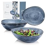 SÄNGER | Salatschüssel Darwin 4 tg, Salad Bowl 4 Personen, Steingut...