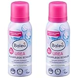 Balea fussschaum mit Urea, Intensiv Feuchtigkeitsspendend, für trockene...