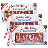 Mini Zuckerstangen 3er Pack – 25 Stück á 4g pro Packung – Peppermint...