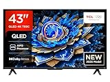 TCL 43T69C 43 Zoll QLED, Direct LED TV, 4K HDR TV, Smart Google TV (Dolby...