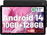 FECLYDET Tablet 11 Zoll Android 14 Tablet Octa-Core, Face ID/OTG,10(4+6) GB...