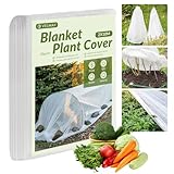 2x10m Wintervlies für Pflanzen Frostschutz - 30g/m² Schutzvlies-Abdeckung...
