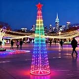 Intelligente Weihnachtsbaum-Lichter, Synchronisation im Freien über...