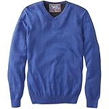 Charles Wilson Feinstrick Baumwollpullover mit V-Ausschnitt für Herren...