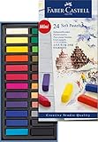 FABER-CASTELL 128224 - Mini Softpastellkreide STUDIO QUALITY, 24er...