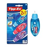 Tipp-Ex Korrekturroller Micro Tape Twist mit Schutzkappe, in 3 Farben...