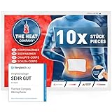 THE HEAT COMPANY Bodywärmer - 10 Stück - Wärmepflaster Rücken & Nacken...