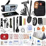 Gemmac Survival Kit mit Erste Hilfe Set, 140 in 1 Militär Outdoor...