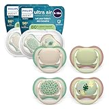 Philips Avent ultra air Schnuller – kiefergerecht geformtes Design, für...