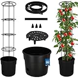 KOTARBAU® Tomatenturm 110 cm Tomatentopf Rankhilfe für Tomaten Gurken...