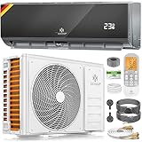 KESSER® Split Klimaanlage Set Quick Connect 12000 BTU 3,4 kW – WiFi &...
