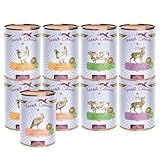 Terra Canis Kennenlernpaket L - Senior, 9x400g I Premium Hundefutter in...