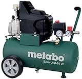 Metabo Kompressor Basic 250-24 W – 601533000 – Kompressor mit...