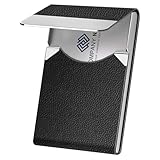 DMFLY Business Card Holder Case - PU Leather Business Card Case Name Card...