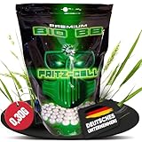 3333 Airsoft Kugeln BBS Bio 6mm 0,30g 3333 Stück Beutel Premium biologisch...