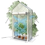 Heimfleiss® Tomatengewächshaus für Balkon & Garten | Tomaten...