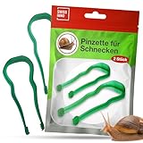 SWISSINNO Schneckenzange 2er-Set – Berührungsfreies Aufsammeln von...