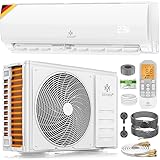 KESSER® Split Klimaanlage Set Quick Connect 12000 BTU 3,4 kW – WiFi &...
