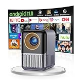 Videoprojektor Support 1080p [Electic Focus] Mini Portable Smart TV...