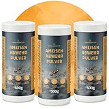 Ameisen Abwehr Pulver – 1500g – Sofortwirkung gegen Ameisen – Für...