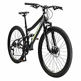 BIKESTAR Fully Mountainbike Shimano 21 Gang Schaltung, Scheibenbremse 26...