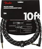 Fender Deluxe Series Gitarreninstrumentenkabel, hochwertiges Kabel für...