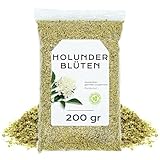 Holunderblütentee 200gr - Holunderblüten - Holunderblüten Getrocknet -...