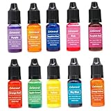 Kerzenfarbstoff 10 Farben 10 ml Flaschenölbasis -Seife