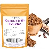 50g Carobpulver | Johannisbrot gemahlen, Getrocknete und Gemahlene...