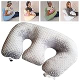 REOTEL Schwangerschaft Kissen Twin E Kissen, Stillen Kissen für Schwangere...
