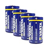 Varta Batterie 4er-Pack Varta Industrial 4020 Alkaline Mono D / LR20 /...