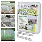 ‎DMJJSD Gemüseschutznetz 3MX3M, 0,8mm Gemüsenetz Garten Feinmaschig mit...