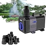 YAOBLUESEA Teichpumpe Filterpumpe, Speed Super Eco Teichpumpe,...