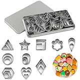 OT-NVWOZR 30-teilig Ausstechformen-Set, Edelstahl Ausstechformen...