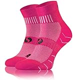 sesto senso 1 Paar Laufsocken Baumwolle Sportsocken Damen Herren Bunte...