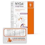 NYDA-Set | NYDA express Läusemittel 2x50 ml mit praktischer Läuselupe -...