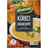 dennree Kürbiscremesuppe im Beutel (40 g) - Bio