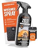 INNOSHIELD® Imprägnierspray Zelt & Pavillion 500 ML - Schutz gegen Regen...