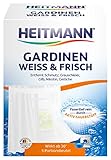 Heitmann Gardinen Weiss und Frisch, 5 Portionsbeutel: Entfernt Schmutz und...